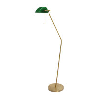 Lampadaire en bronze clair vert E27 146 cm verre en...