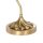 Lampe de banquier en bronze vert clair E27 29 cm verre laiton