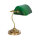 Lampe de banquier Gün Bronze H : 30 cm en laiton verre E27