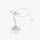 Lampe de banquier Gün Bronze H : 30 cm en laiton verre E27