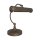 Lampe à piano laiton H : 31,5 cm pivotant en bronze antique