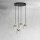 Lampe à suspendre laiton fer verre Ø 49 cm rond 4x E27 salle à manger