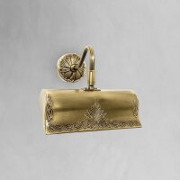 Lampe à tableau Art Nouveau L : 19,5 cm en bronze...
