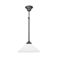 Lampe de plafond laiton verre E27 D : 29 cm...