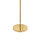 Stehleuchte Stoff Messing 161,5 cm E27 Blau Wohnzimmer