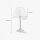 Tischlampe Rustikal 43,5 cm Messing Stoff E14 ELENA