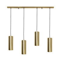 H&auml;ngeleuchte Messing B: 90cm H: max. 110cm...