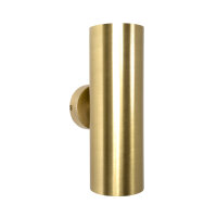 Applique murale laiton H : 27 cm Up Down 2 flammes en bronze