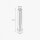 Tischlampe Messing H: 43 cm Ø 8,5 cm schmal massiv E27