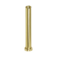 Tischlampe Messing massiv 62,5 cm hoch Ø 8,5 cm...