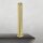 Tischlampe Messing massiv 62,5 cm hoch Ø 8,5 cm schmal E27
