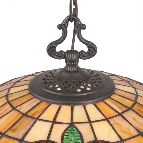 Tiffany Lampes suspendues FARFALLA 6 bronze peut être raccourci