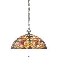 Tiffany Lampes suspendues FARFALLA 6 bronze peut...