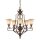 Kronleuchter ANABELL 5 Bronze 5-flmg k&uuml;rzbar Lampe
