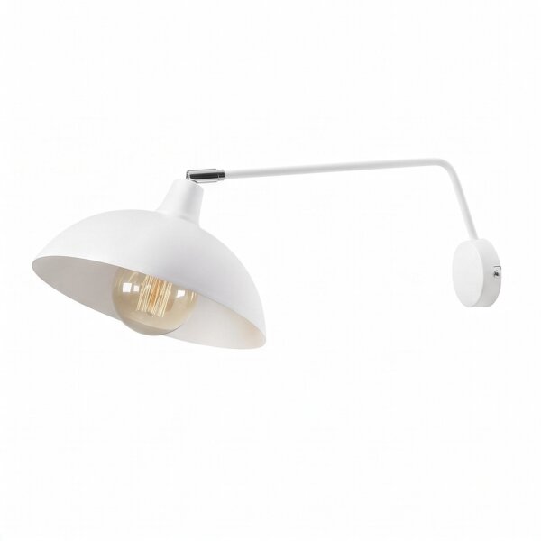 Applique flexible Blanc Métal P:60 cm E27 Loft
