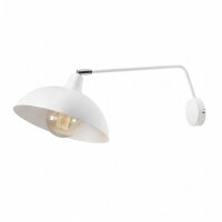 Applique flexible Blanc Métal P:60 cm E27 Loft