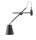 Applique flexible E27 Noir M&eacute;tal H:54 cm Loft