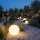 Leuchtkugel Kabel Stecker Ø 20 cm LED E27 2700 K Garten