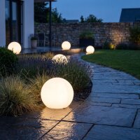 Lampe boule câble fiche Ø 30 cm IP65 incl....