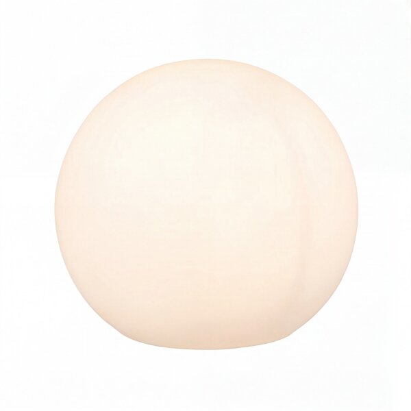 Boule de jardin avec câble Connecteur Blanc IP65 incl. E27 LED Ø 30 cm
