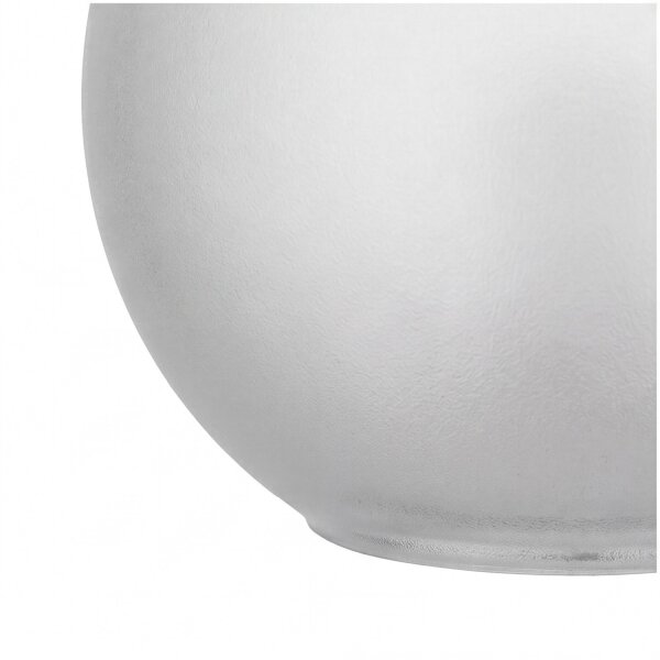 Boule de jardin avec câble Connecteur Blanc IP65 incl. E27 LED Ø 30 cm