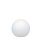 Boule de jardin avec câble Connecteur Blanc IP65 incl. E27 LED Ø 30 cm