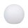 Boule de jardin avec câble Connecteur Blanc IP65 incl. E27 LED Ø 30 cm