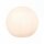 Boule de jardin avec câble Connecteur Blanc IP65 incl. E27 LED Ø 30 cm
