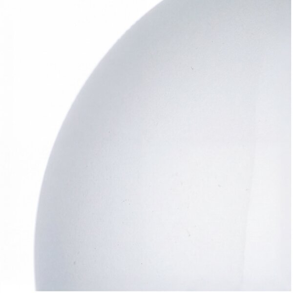 Leuchtkugel Kabel Stecker Weiß IP65 E27 LED 2700K Ø50cm