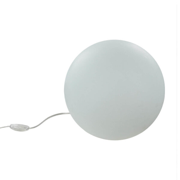 Tischlampe Kugel Ø 30 cm Weiß E27 LED 2700 K Innen