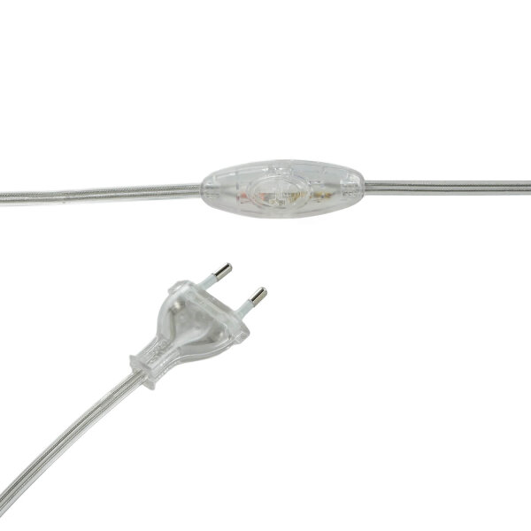 Tischlampe Kugel Ø 30 cm Weiß E27 LED 2700 K Innen
