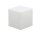 Cube lumineux Câble Connecteur Blanc IP65 E27 LED 6500 K L : 32 cm