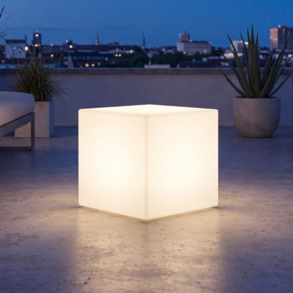 Lampe dextérieur avec fiche Câble L : 43 cm IP65 E27 LED 6500 K