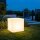 Solar Gartenleuchte LED Fernbedienung RGBW B: 43 cm H: 53 cm
