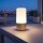 Akku Tischlampe LED Dimmer Farbwechsel portable IP44 extérieur