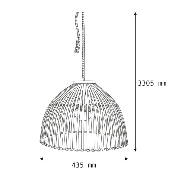 Suspensions extérieures Module LED Variateur Télécommande IP54