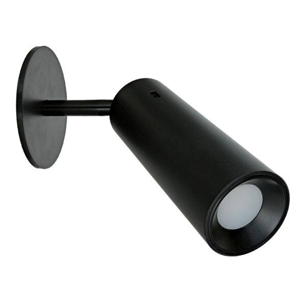 LED Wandleuchte Akku Dimmer tragbarer Schirm 3000 K Schwarz