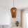 Boho Lampe à suspendre Corbeille Abat-jour Naturel Ø 31 cm E27 confortable