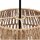 Hängelampe Boho Ø 40 cm Korb Schirm Natur Modern E27