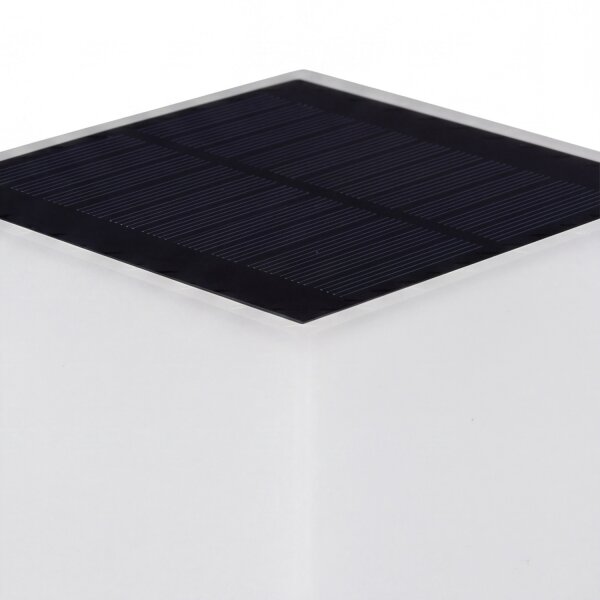 Solar Außenleuchte Bewegungsmelder LED H: 18 cm IP65 Wand