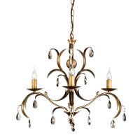 Pendelleuchte CANDELA 10 Bronze Lampe Esstisch