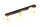 Plafonnier allong&eacute; laiton verre G9 68 cm faible &eacute;blouissement