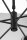 Schwarze Deckenlampe Metall Glas L:94 cm G9 GU10