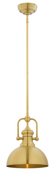 Plafonnier rond Loft métal E27 Ø30,5 cm en cuivre