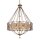Pendelleuchte SAMEA in Bronze Ø82cm Esstisch Lampe