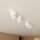 Deckenlampe Metall Weiß 90 cm lang 4-flammig GU10 AR111