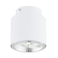 Spot de plafond blanc apparent Ø 11,5 cm H : 12 cm...