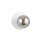 Wandlampe Weiß Grau Ø 20 cm rund Kugel Schirm E14