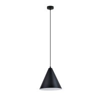 Suspension M&eacute;tal Noir Blanc L : 24 cm H : max. 100...