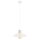 Hängeleuchte Weiß Gold Ø 30 cm H: max. 100 cm verstellbar E27